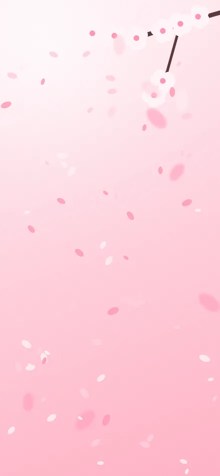 Blossom Breeze wallpaper on a phone screen