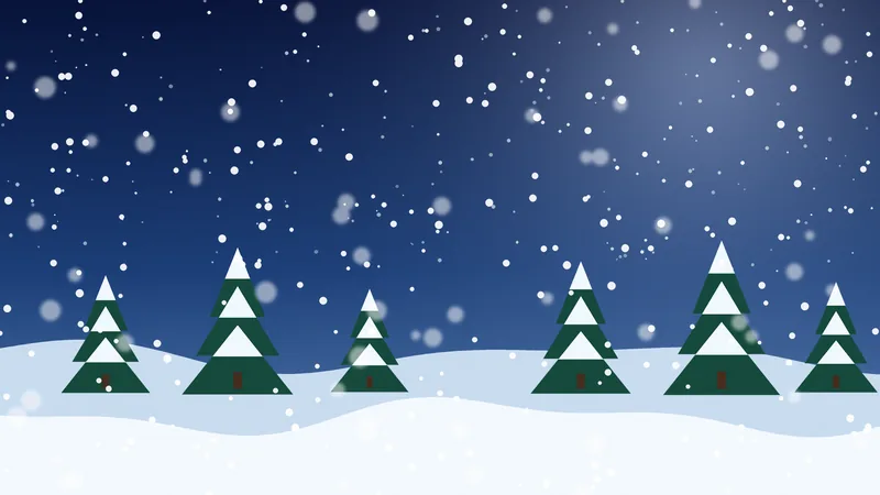 Christmas Snow wallpaper for desktop
