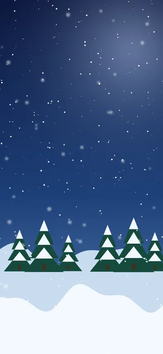 Christmas Snow wallpaper preview