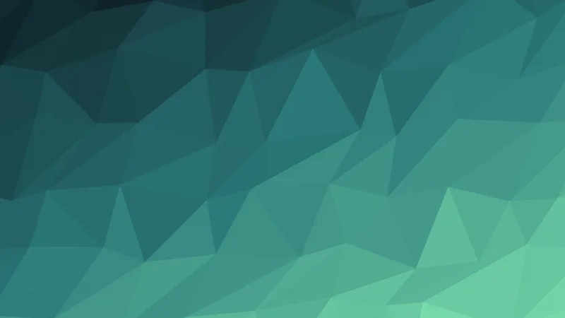 Low Poly Teal wallpaper for desktop