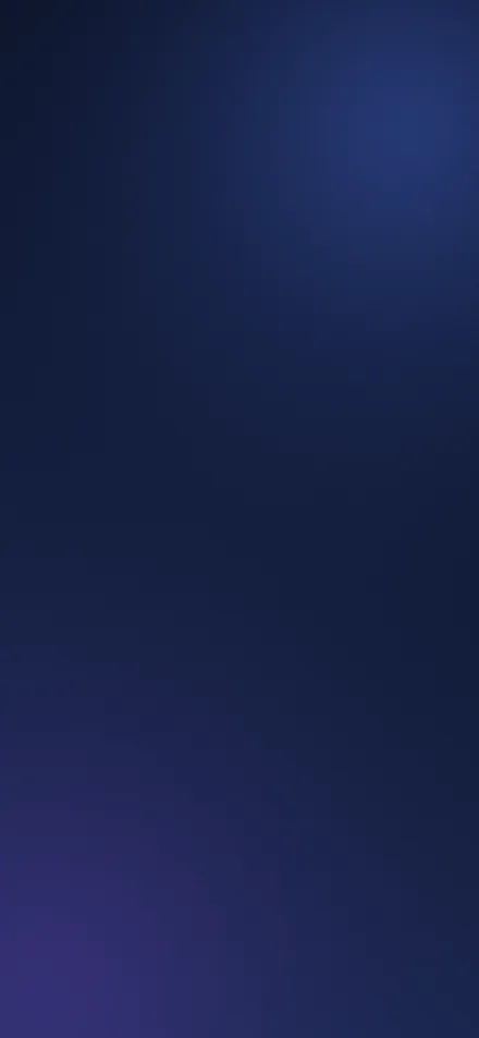 Midnight Gradient wallpaper on a phone screen
